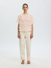 BOAT NECK TOP, Pale Dogwood, highres