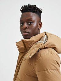 GEFÜTTERTER PARKA, Ermine, highres