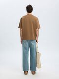 Selected LOOSE FIT T-SHIRT, Chipmunk, highres - 16094143_Chipmunk_004.jpg
