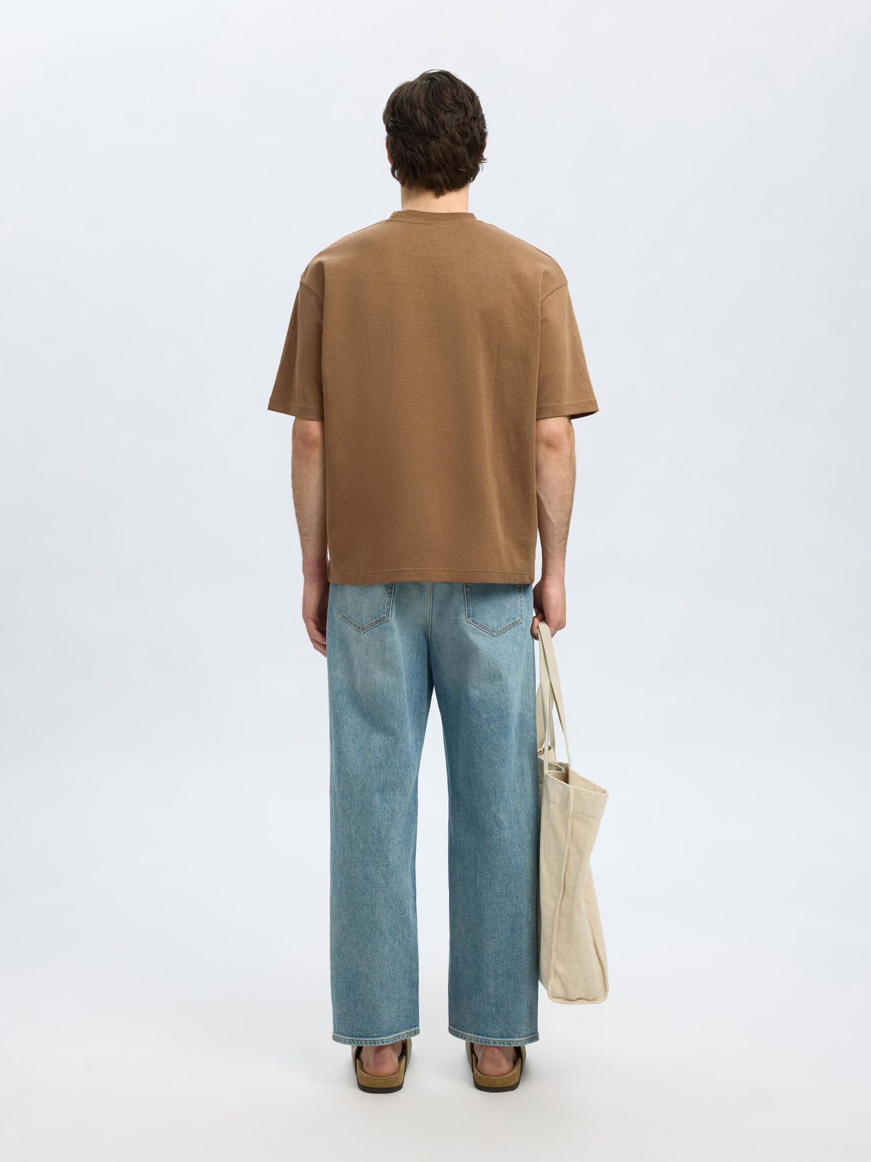 LOOSE FIT T-SHIRT, Chipmunk, highres