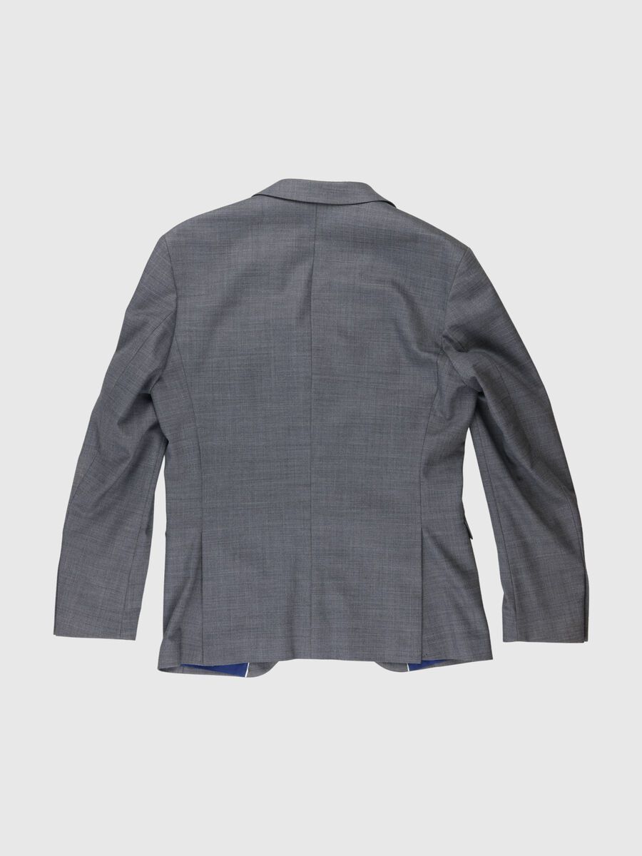 Selected SLIM FIT BLAZER, Grey, highres - 80000315_Grey_002.jpg