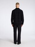 Selected LONG SLEEVED FLANNEL SHIRT, Black, highres - 16095733_Black_1155533_004.jpg