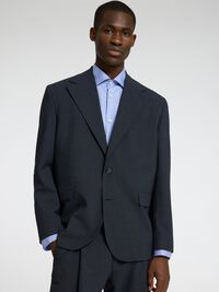 FORMELL SLIM FIT SKJORTE, Chambray Blue, highres