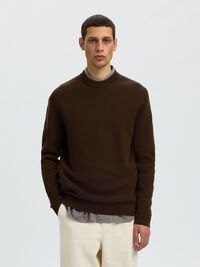 CREWNECK PULLOVER, Demitasse, highres
