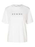 Selected PRINTED T-SHIRT, Bright White, highres - 16085609_BrightWhite_1050045_001.jpg