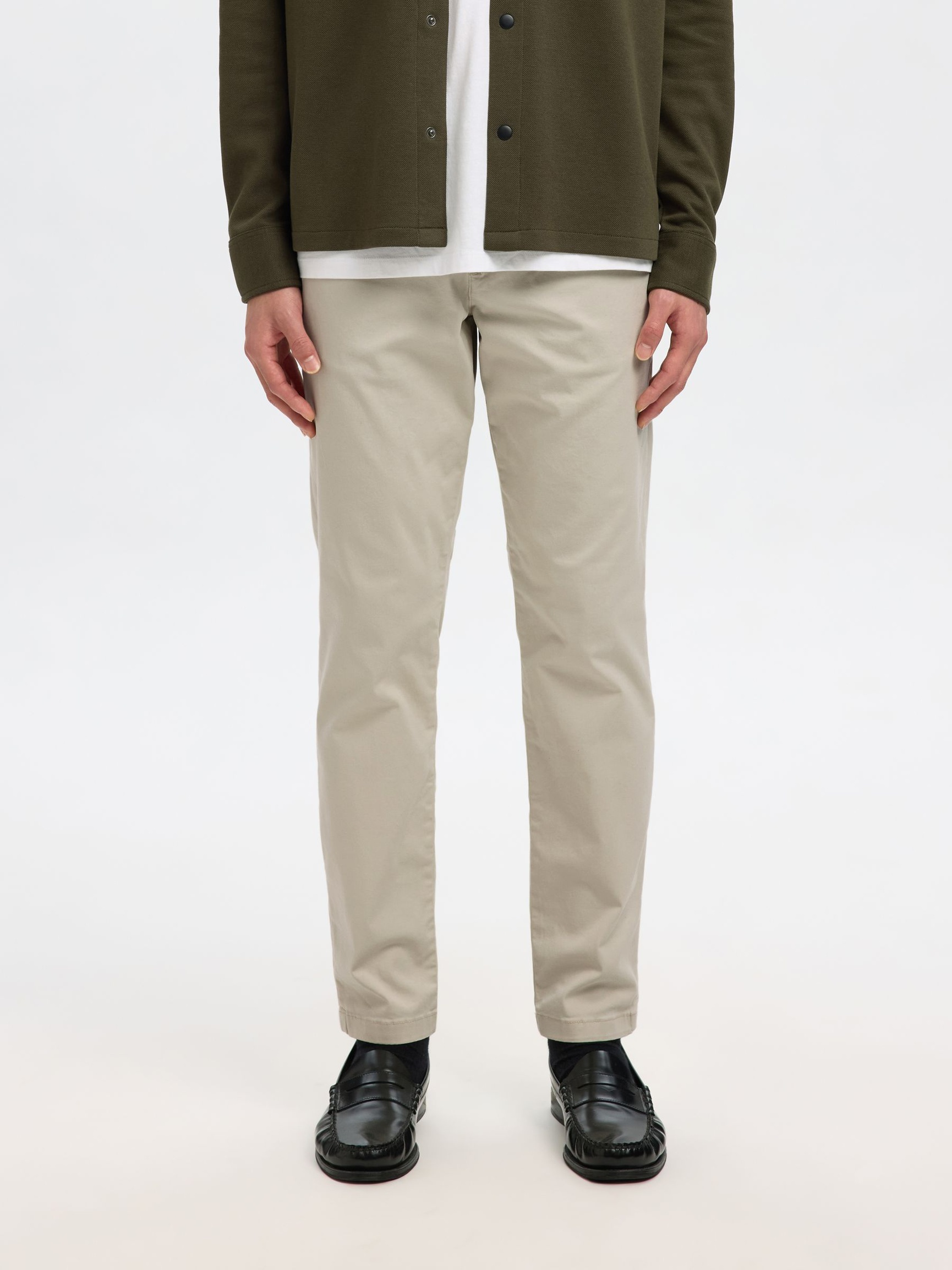 175 SLIM FIT FLEX CHINOS, Moonstruck, highres
