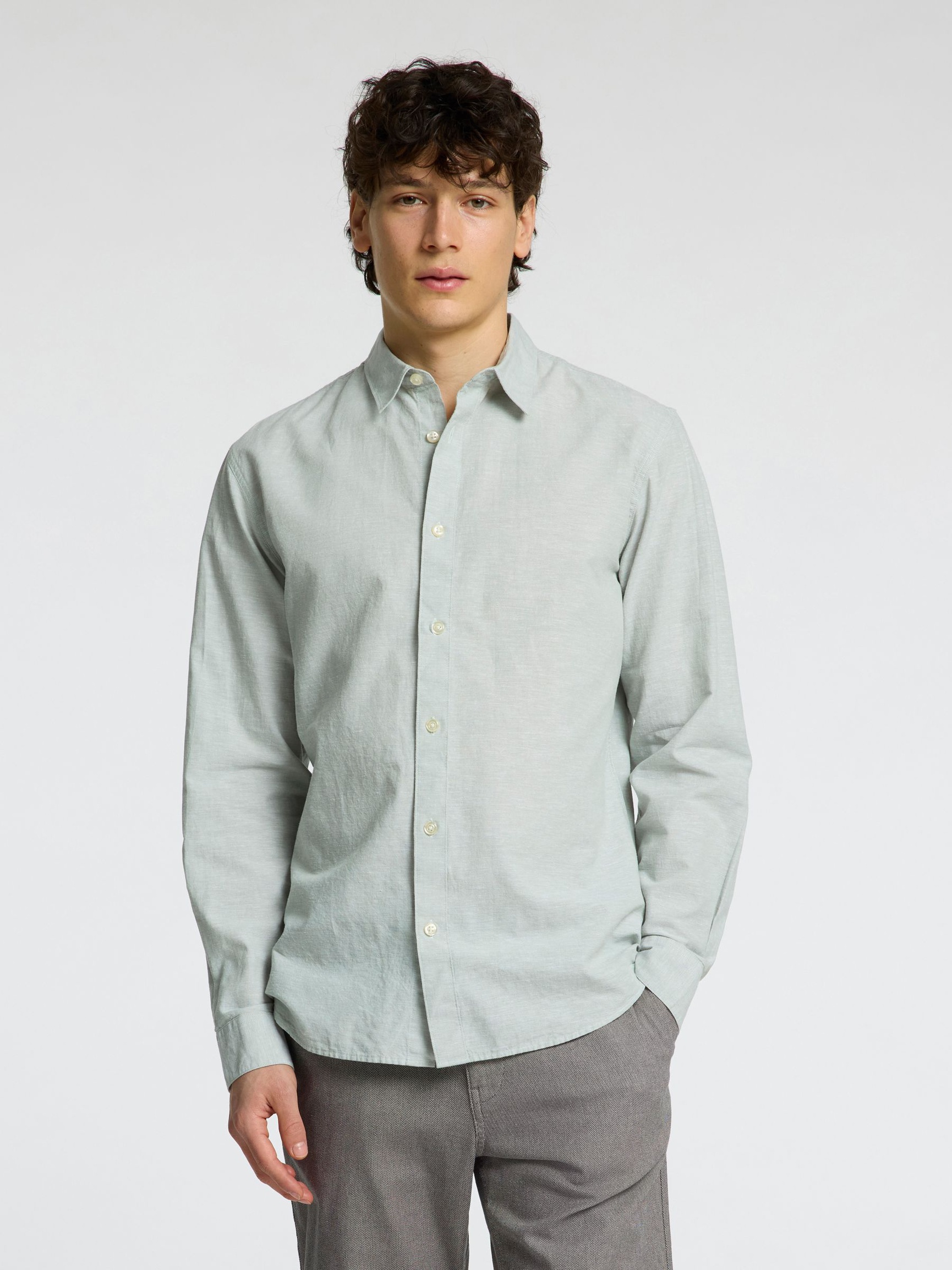 CORTE SLIM CAMISA, Iceberg Green, highres