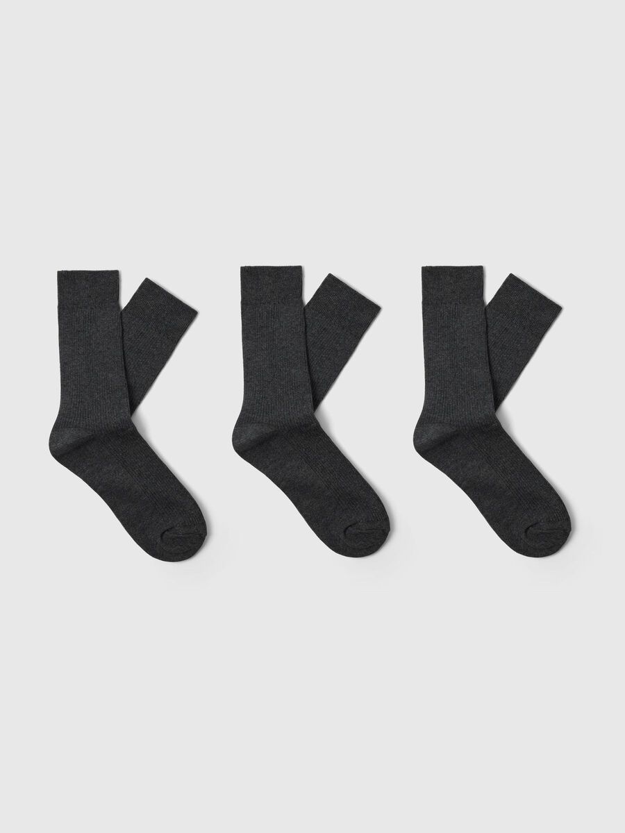 Selected CLASSIC SOCKS, Dark Grey Melange, highres - 16098221_DarkGreyMelange_001.jpg