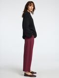 Selected OVERSIZED WOOL BLEND JUMPER, Black, highres - 16095599_Black_008.jpg