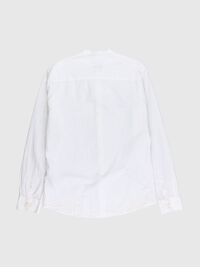 LONG-SLEEVED SHIRT, White, highres