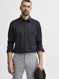 Selected LANGE MOUWEN SLIM FIT OVERHEMD, Black, highres - 16080200_Black_008.jpg