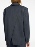 Selected ASYMMETRIC WOOL BLEND OVERSIZED BLAZER, Steel Gray, highres - 16095678_SteelGray_006.jpg