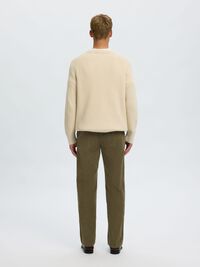 196 STRAIGHT FIT TROUSERS, Forest Night, highres