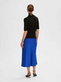 GLITTER KNITTED TOP, Black, highres