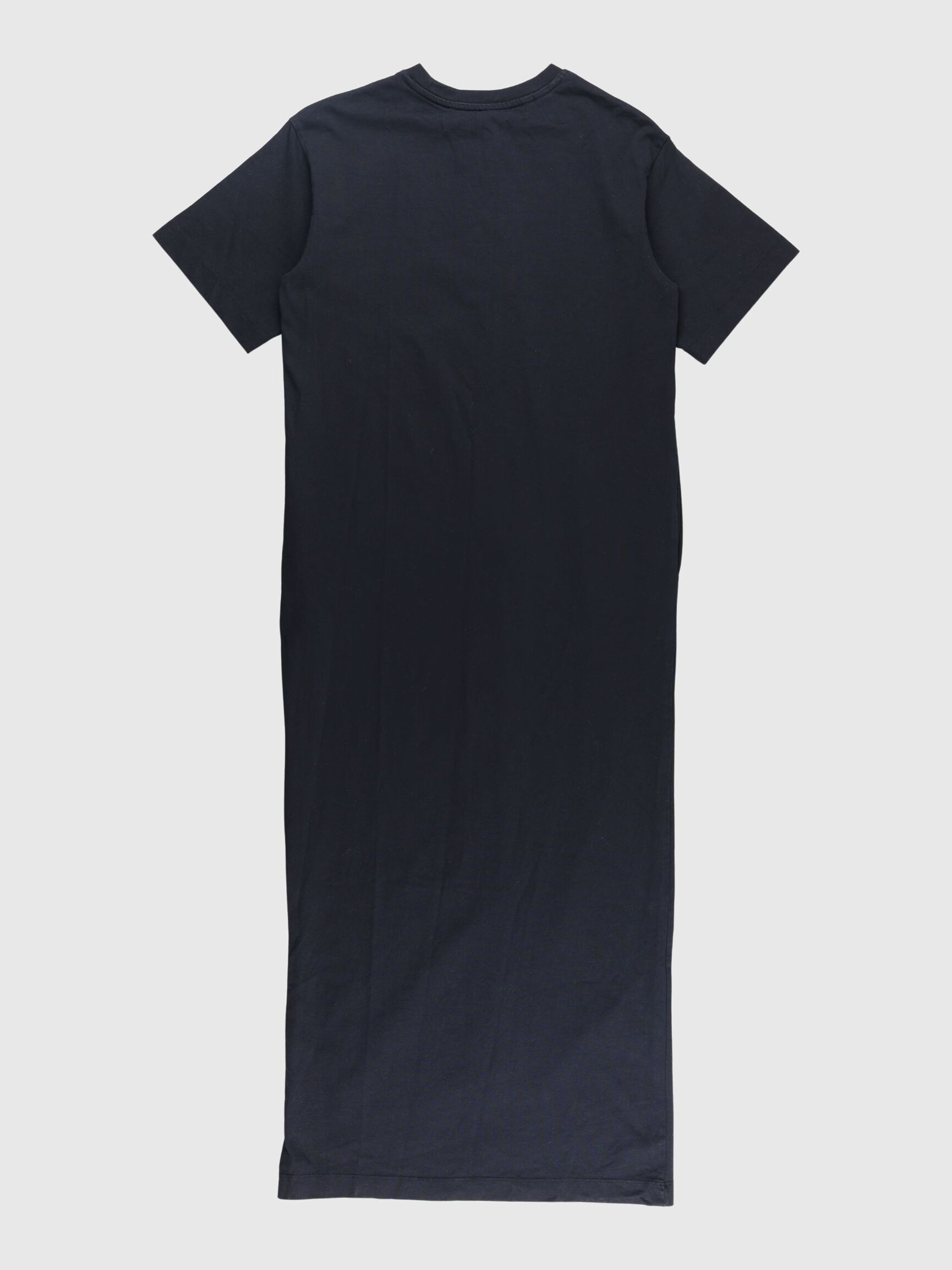 MAXI KORTÆRMET KJOLE, Black, highres