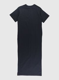 MAXI KORTÆRMET KJOLE, Black, highres