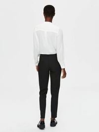 TAPERED TROUSERS, Black, highres