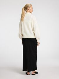 ULLBLANDING GENSER MED HALV GLIDELÅS, Snow White, highres