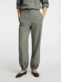 TAILORED JOGGERS, Vetiver, highres