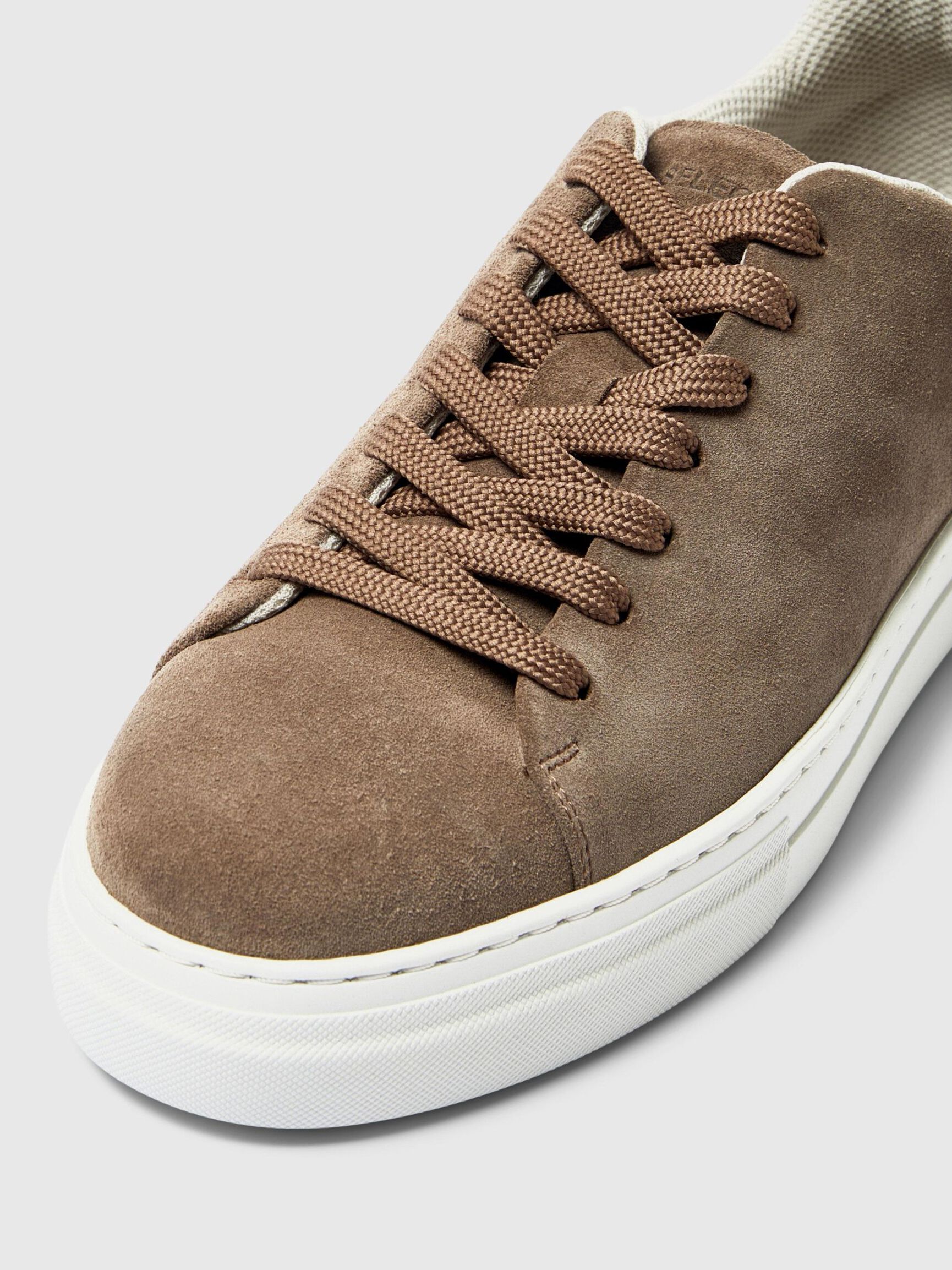 CHUNKY WILDLEDER SNEAKERS, Almondine, highres
