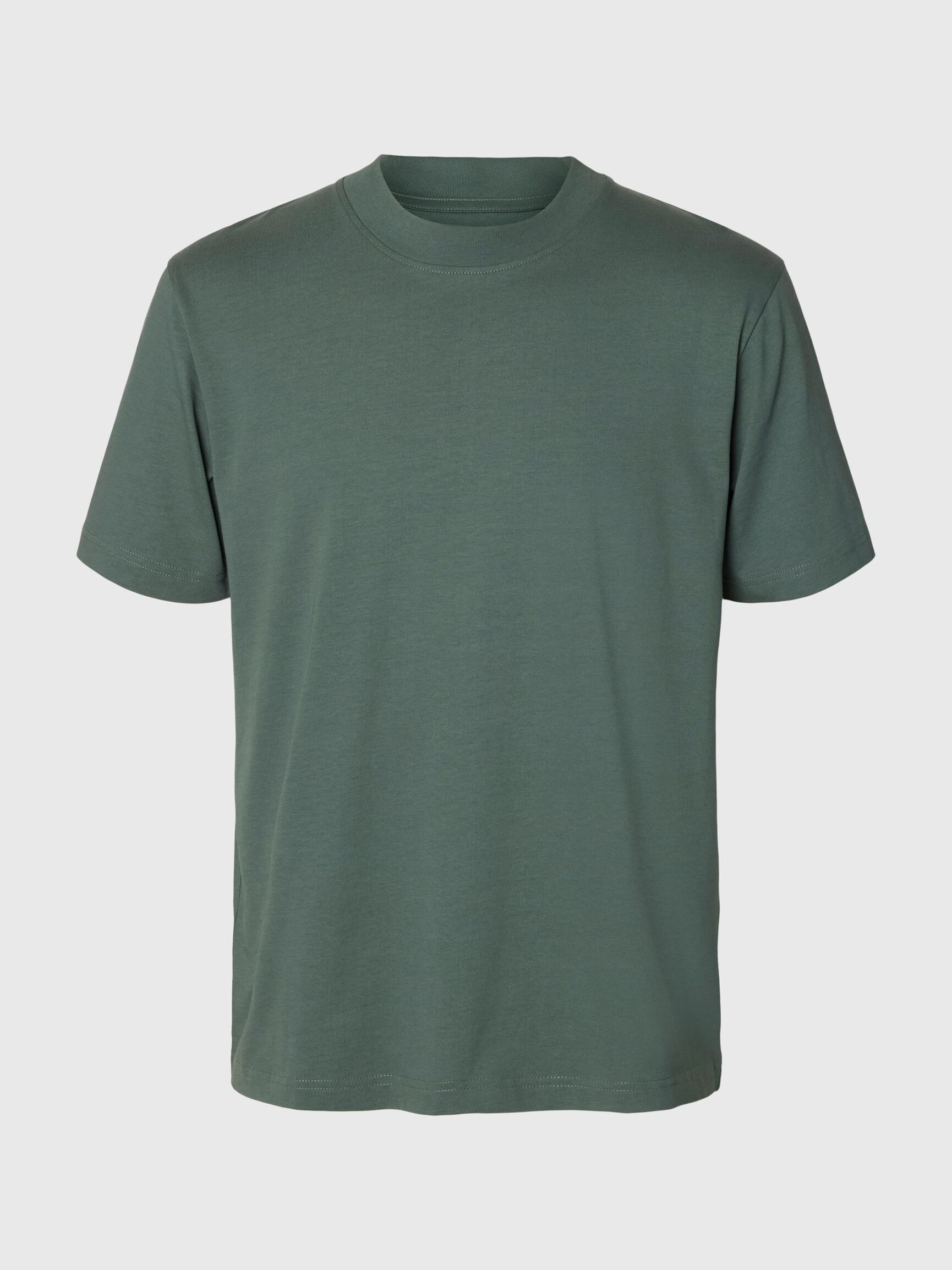 SHORT-SLEEVED RELAXED FIT T-SHIRT, Balsam Green, highres