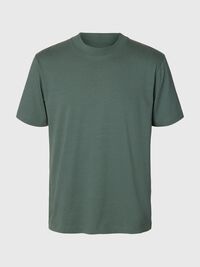 SHORT-SLEEVED RELAXED FIT T-SHIRT, Balsam Green, highres