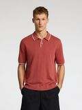 Selected STRICK POLO SHIRT, Etruscan Red, highres - 16096391_EtruscanRed_1168001_003.jpg
