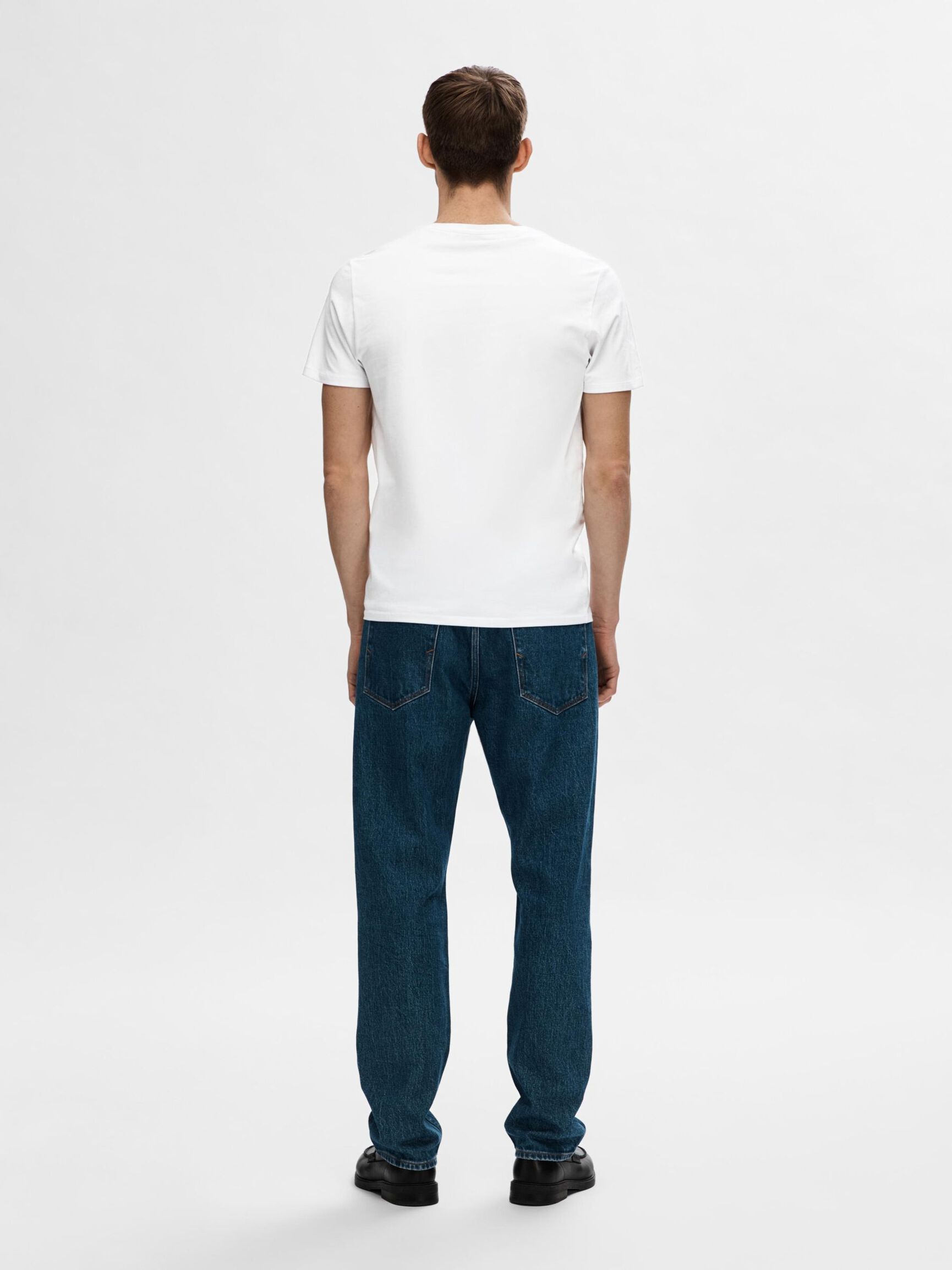 SHORT-SLEEVED T-SHIRT, Bright White, highres