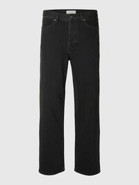 220 LOOSE FIT JEANS, Black Denim, highres