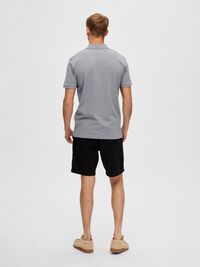 CLASSIC POLO SHIRT, Medium Grey Melange, highres