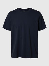 COTON CHINÉ T-SHIRT, Navy Blazer, highres
