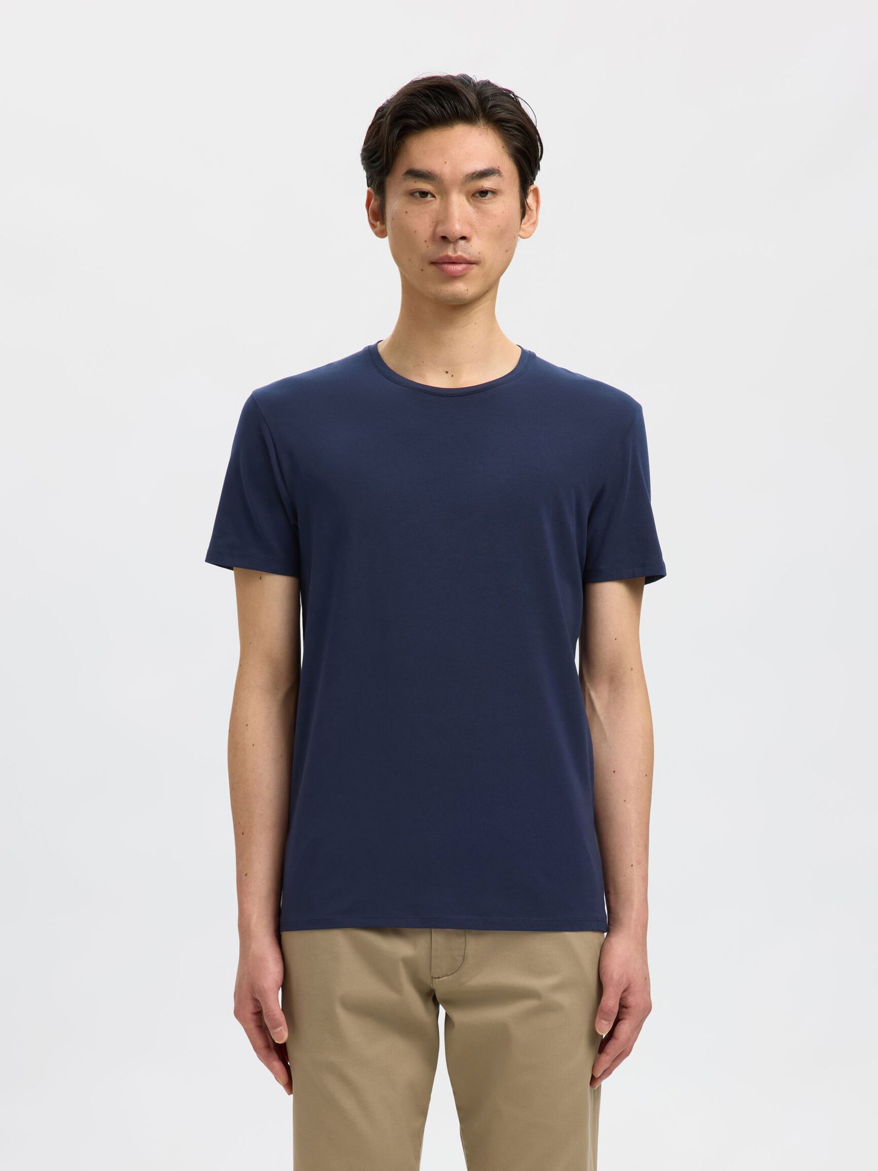 SHORT-SLEEVED T-SHIRT, Navy Blazer, highres