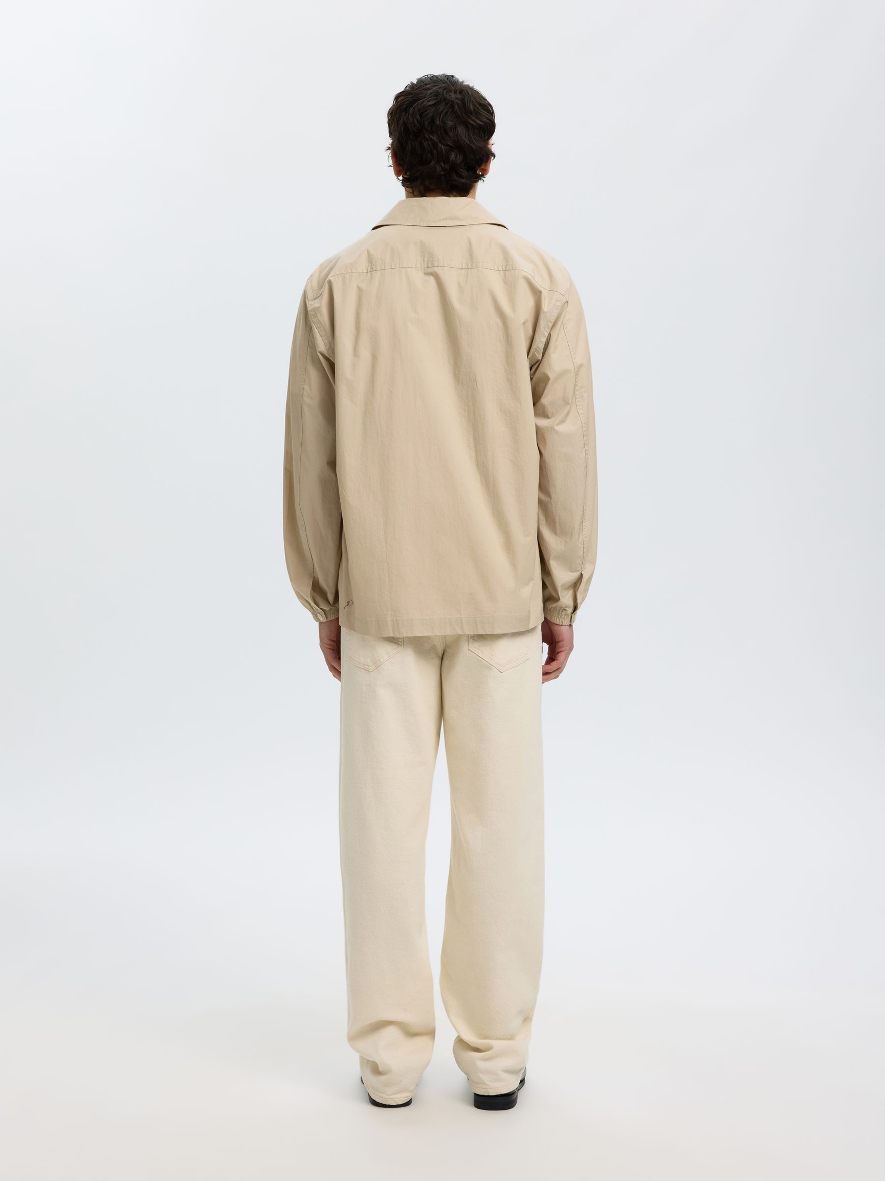 COUPE DÉCONTRACTÉE EN COTON SURCHEMISE, Pure Cashmere, highres