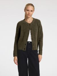 WOLLGEMISCH STRICK STRICKJACKE, Kalamata, highres