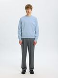 Selected 100% COTTON SWEATSHIRT, Cashmere Blue, highres - 16099829_CashmereBlue_005.jpg