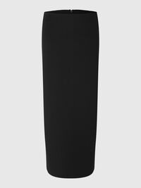 HOGE TAILLE MAXI ROK, Black, highres