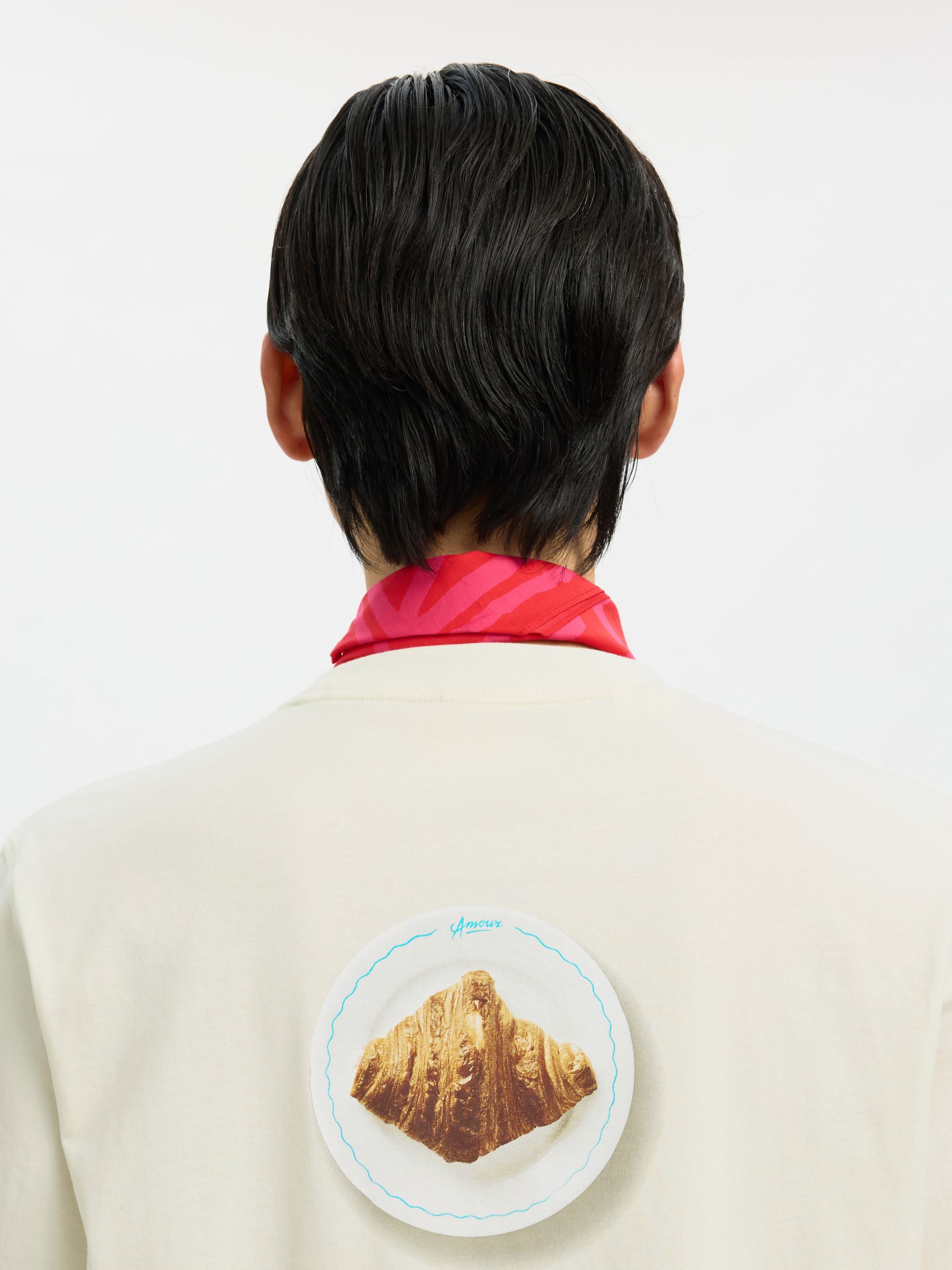 T-SHIRT, Egret, highres