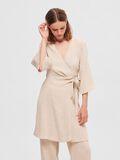 Selected PLISSÉ WRAP DRESS, Sandshell, highres - 16092559_Sandshell_008.jpg