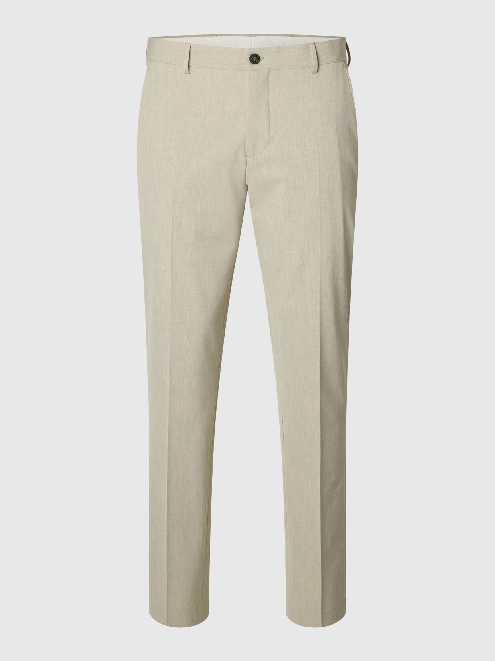 175 SLIM FIT PANTALON, Oatmeal, highres