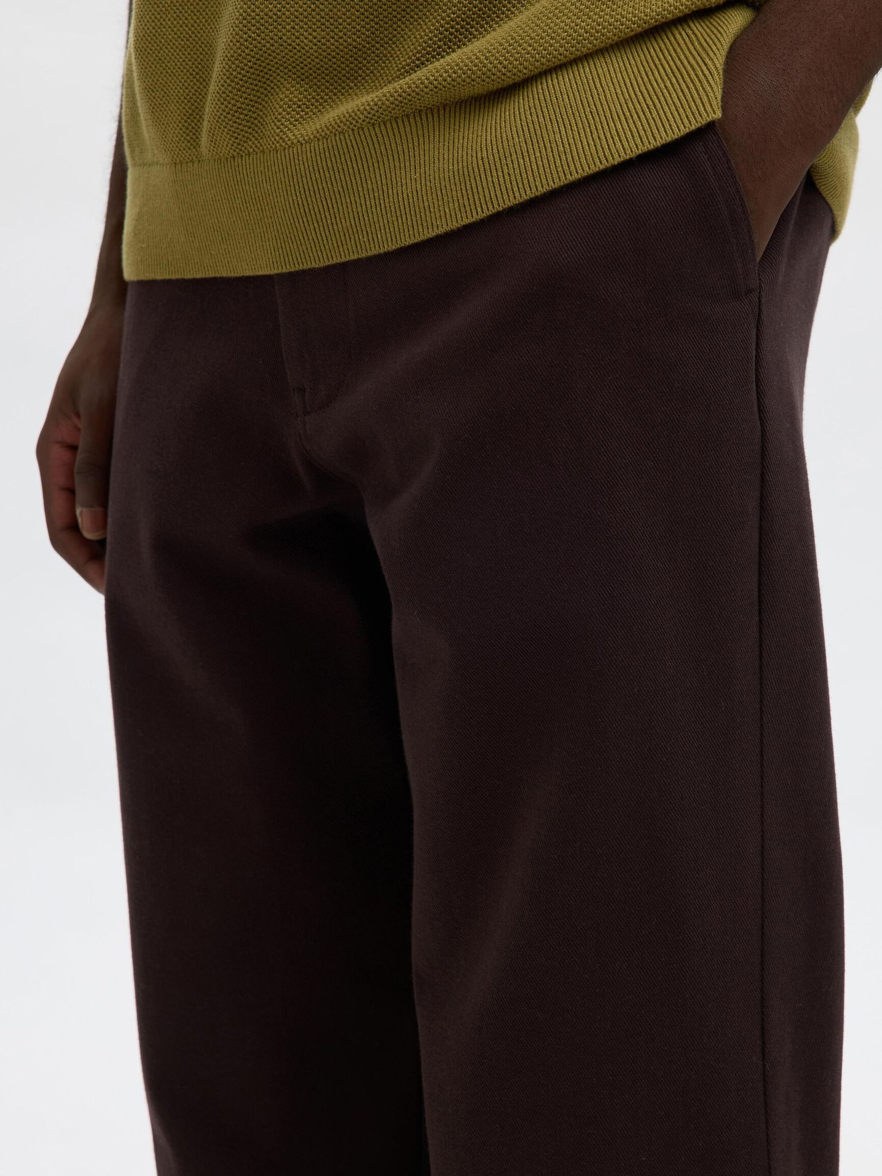 REGULAR FIT BROEK, Chocolate Torte, highres