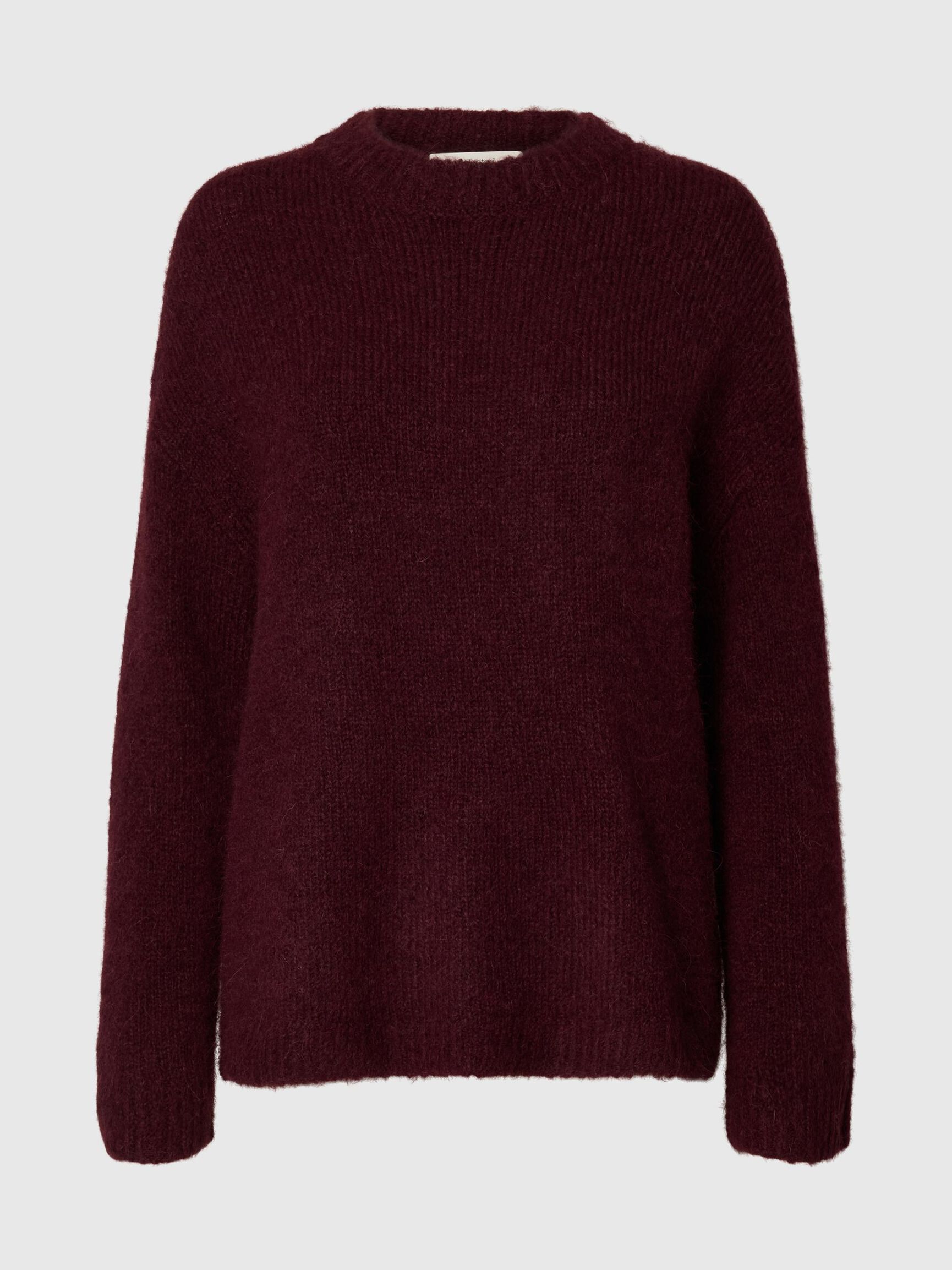 WOOL BLEND  PULLOVER, Fig, highres