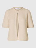 Selected WOLLGEMISCH KURZARM STRICKJACKE, Birch, highres - 16096211_Birch_1156520_001.jpg