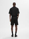 Selected GAUFRÉE SHORT, Black, highres - 16094897_Black_004.jpg