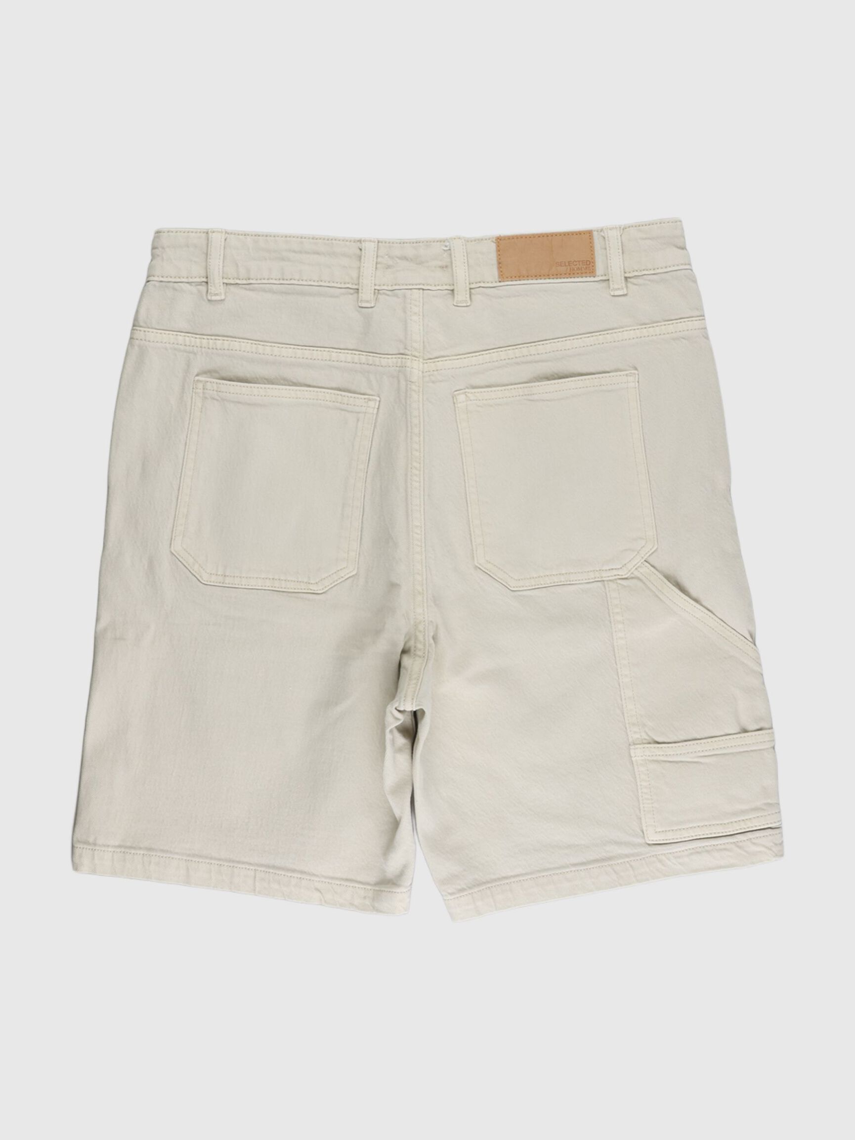 LOOSE FIT SHORTS, Pumice Stone, highres