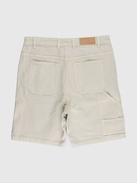 LOOSE FIT SHORTS, Pumice Stone, highres