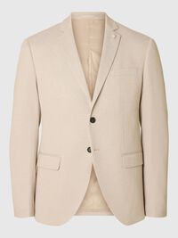 EINREIHIGER SLIM FIT BLAZER, Sand, highres