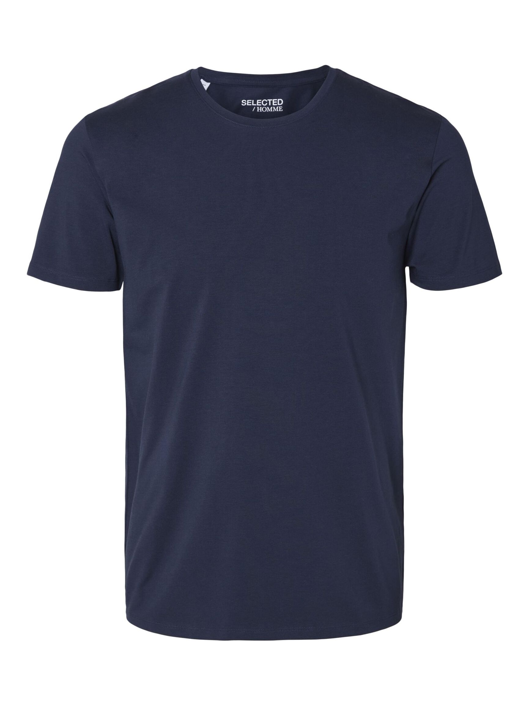 KORTÆRMET T-SHIRT, Navy Blazer, highres