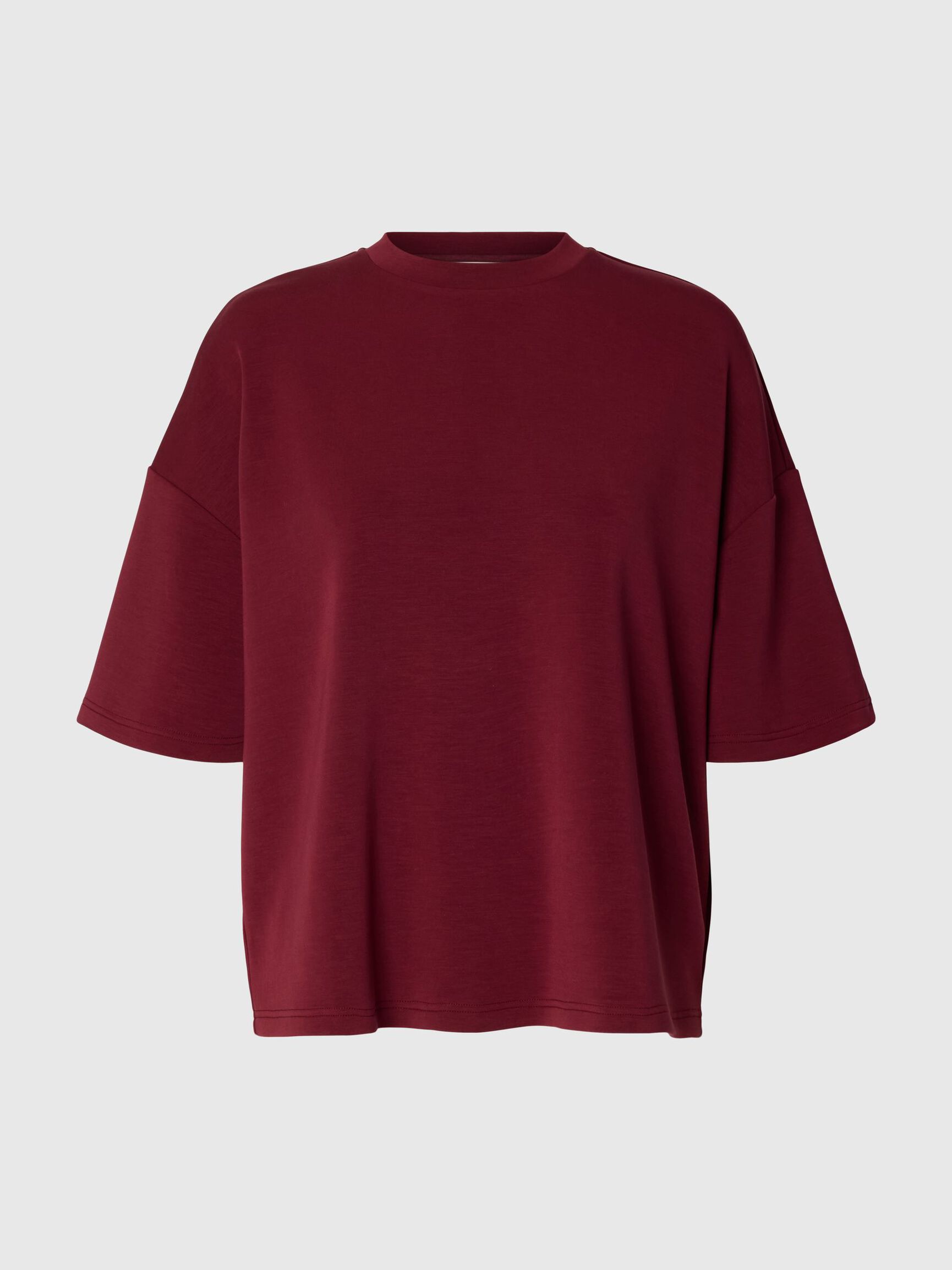 OVERSIZED T-SHIRT, Tawny Port, highres