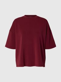OVERSIZED T-SHIRT, Tawny Port, highres
