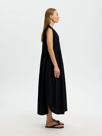 SUKIENKA MAXI, Black, highres